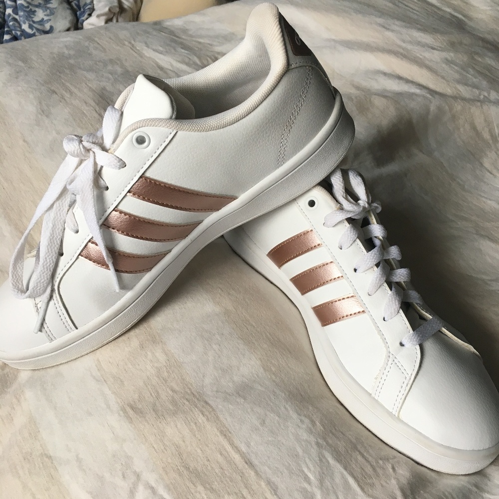 Adidas Neo Rose Gold Sneakers